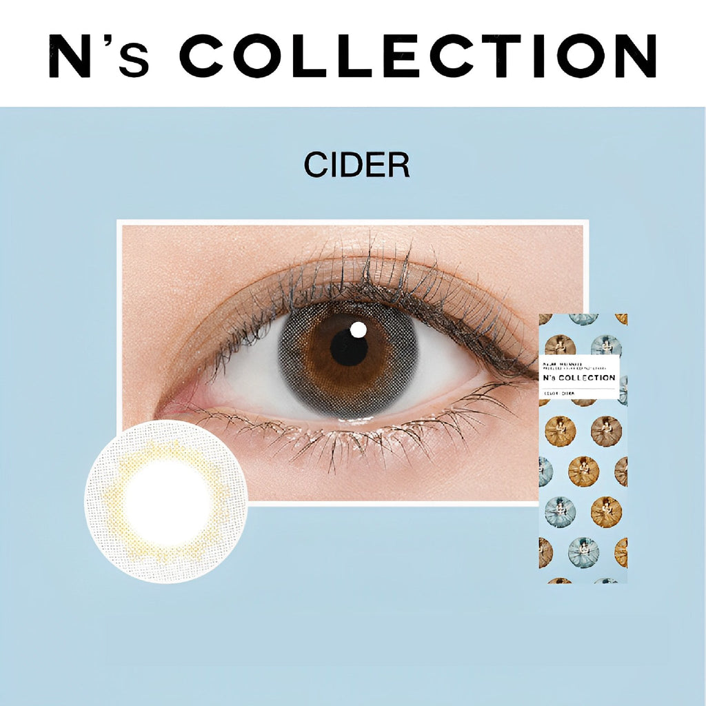 N's COLLECTION 1Day Contact Lenses-Cider 10pcs