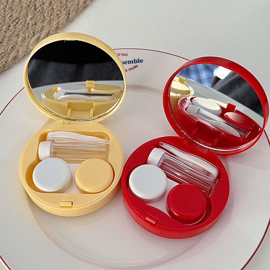 Burger Honey Puppy Contact Lens Case