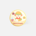 Burger Honey Puppy Contact Lens Case