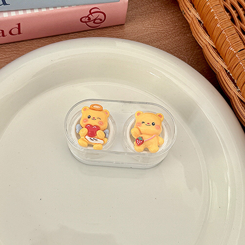 Cute Bear Contact Lens Case