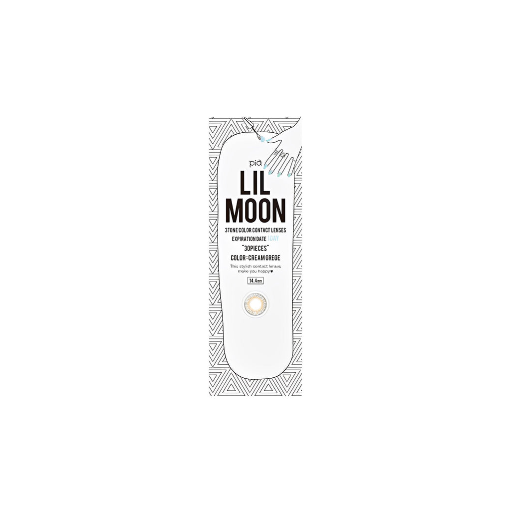 LIL MOON 1Day Contact Lenses-Cream Grege 10pcs