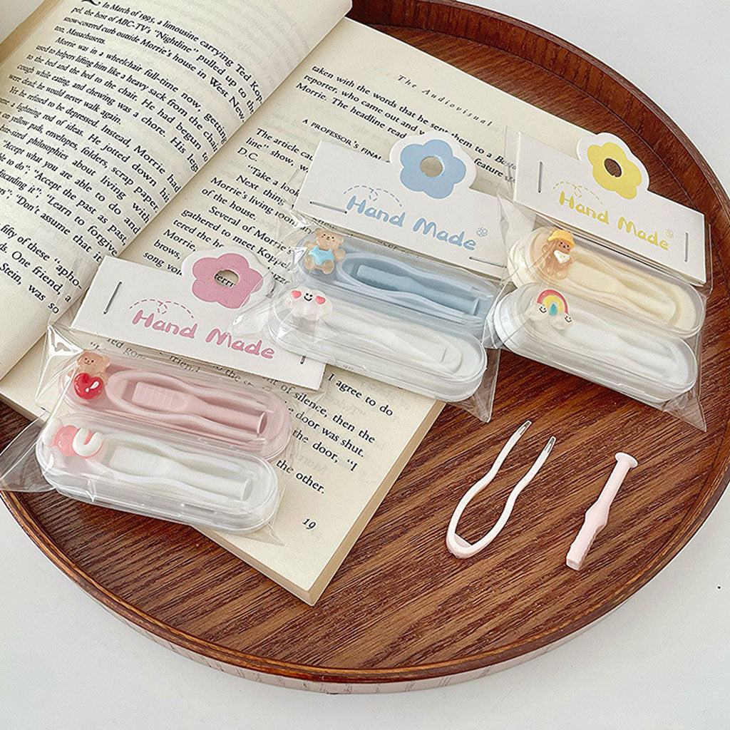 Contact Lens Case Wear Accessories 2 pairs