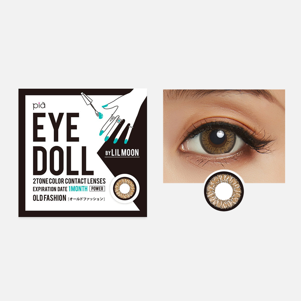 LIL MOON 1Month Contact Lenses-Old Fashion 1pc