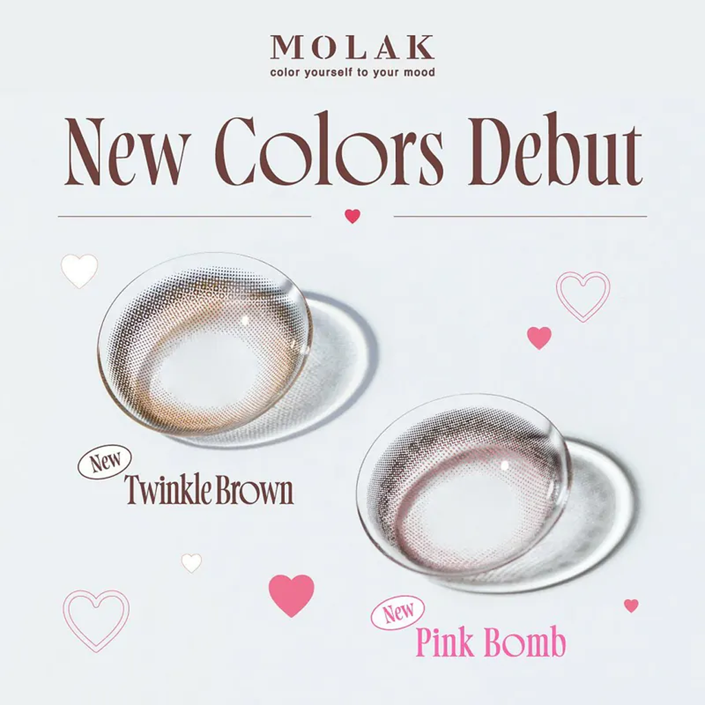 MOLAK 1Day Contact Lenses-Pink Bomb 10 pcs
