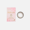 MOLAK 1Month Color Contact Lenses-Dollish Brown 2pcs