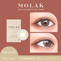 MOLAK 1Month Color Lens-Tangerine Tea 2pcs