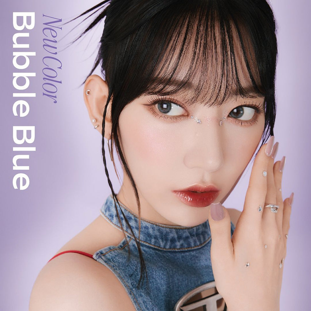 MOLAK 1Day Contact Lenses-Bubble Blue 10 pcs