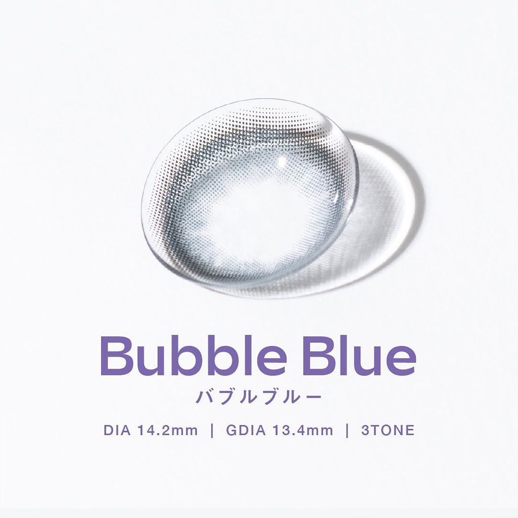 MOLAK 1Day Contact Lenses-Bubble Blue 10 pcs