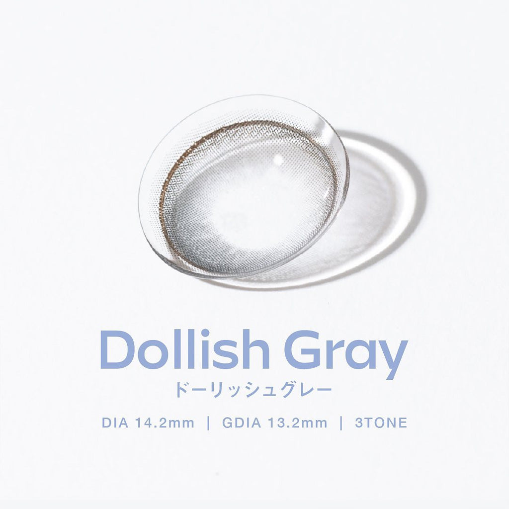 MOLAK 1Day Contact Lenses-Dollish Gray 10 pcs