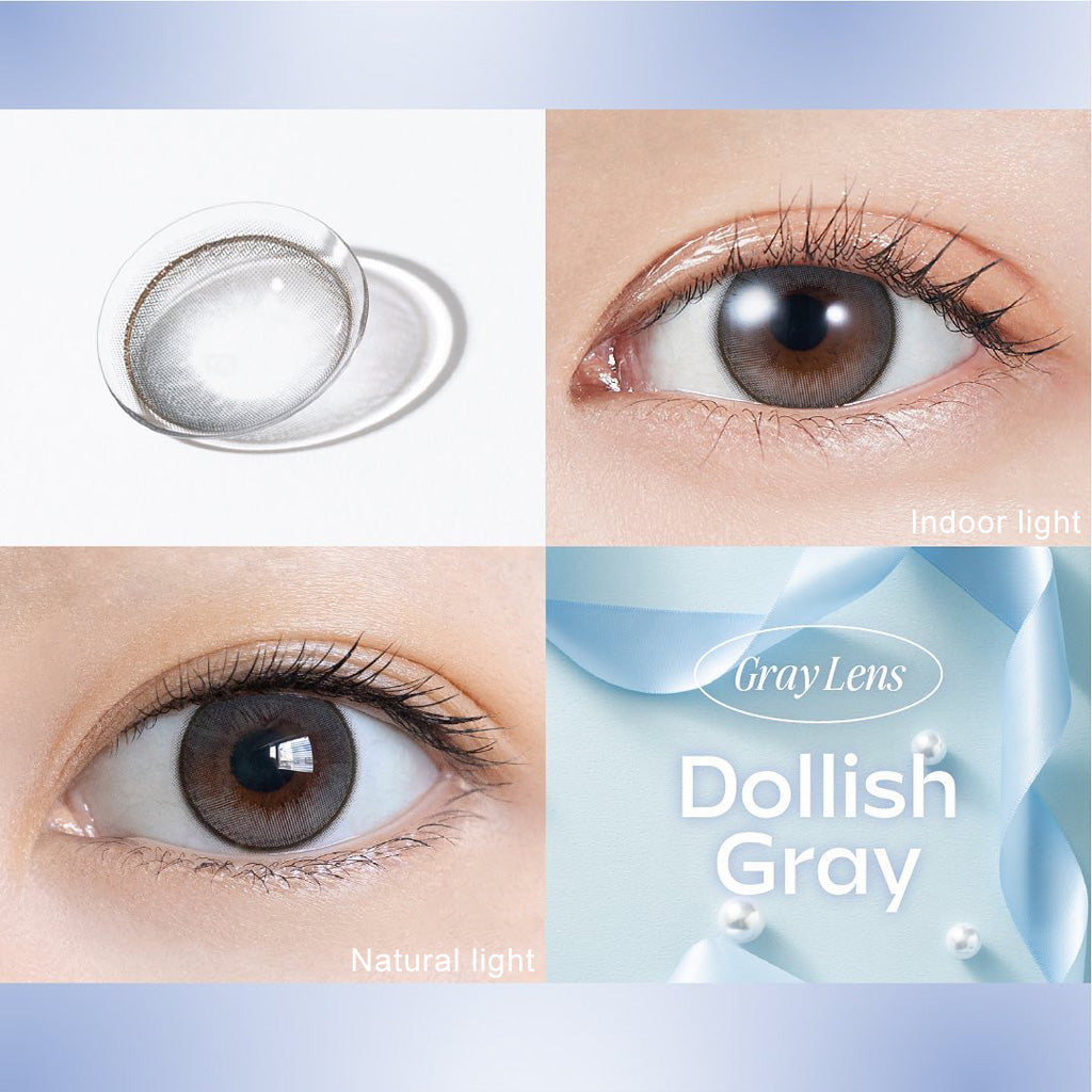 MOLAK 1Day Contact Lenses-Dollish Gray 10 pcs
