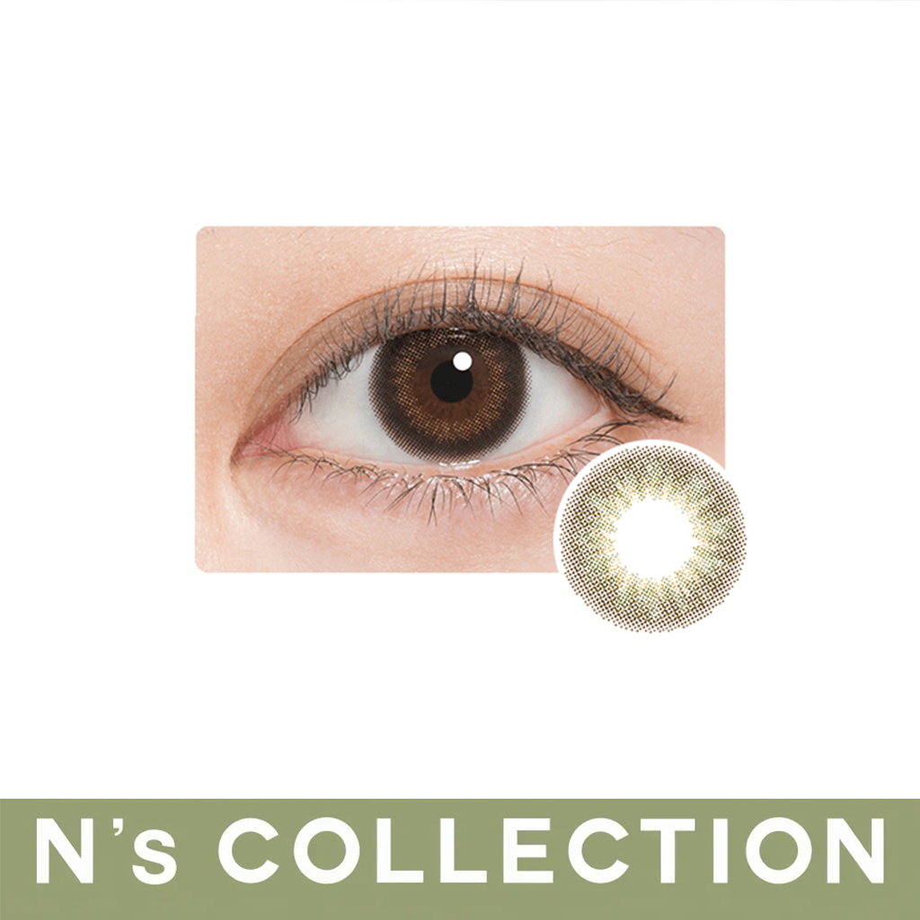 N's COLLECTION 1Day Contact Lenses-Matcha Latte 10pcs