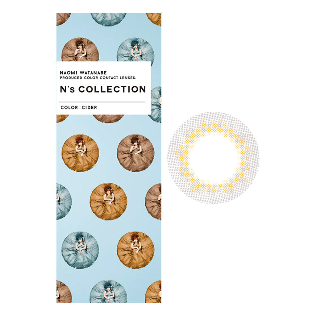 N's COLLECTION 1Day Contact Lenses-Cider 10pcs